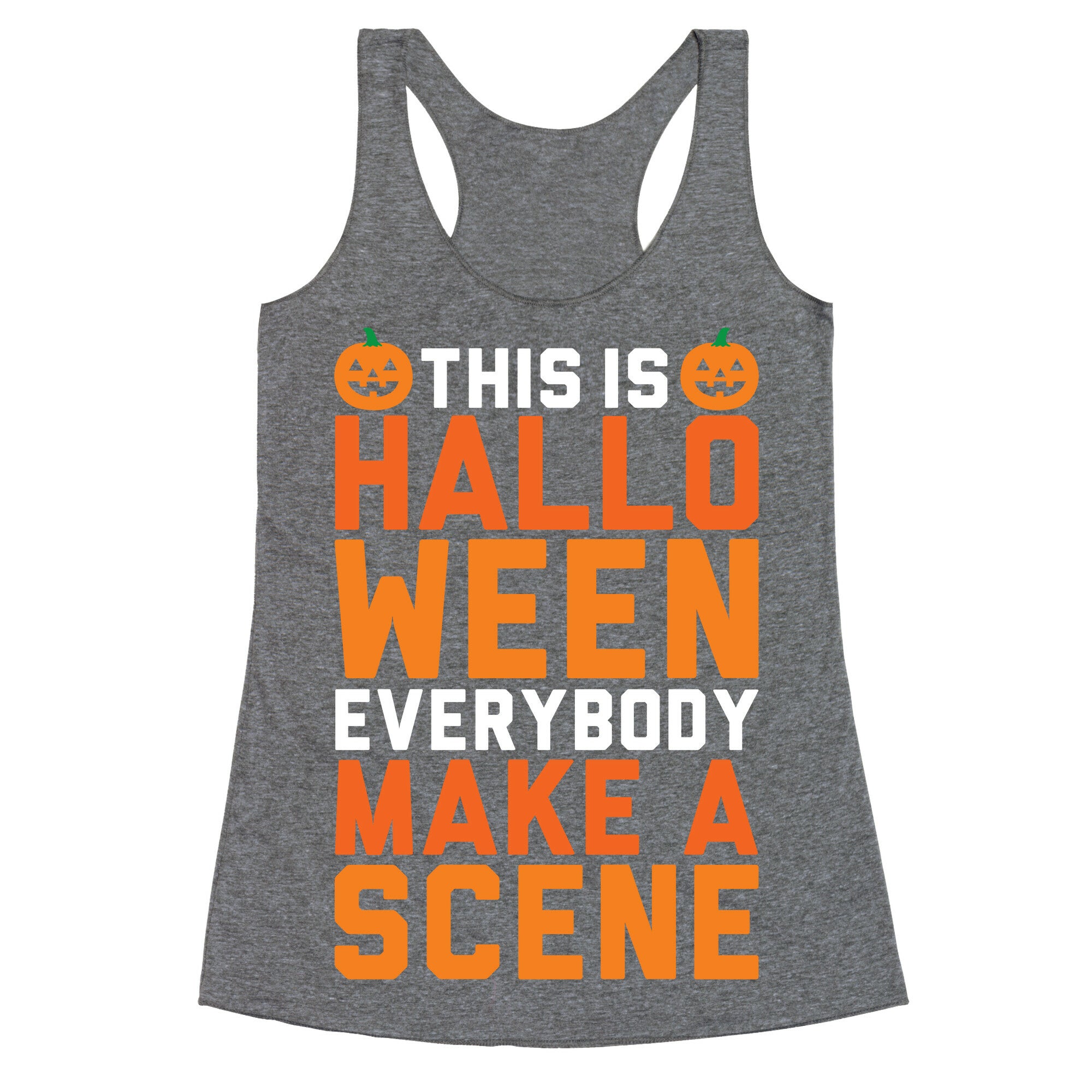 This Is Halloween Racerback Tank
